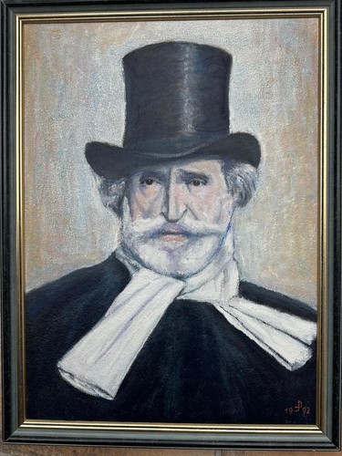 Quadro giuseppe verdi - verdi, frac