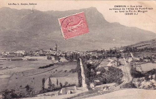 Embrun vue prise - embrun,