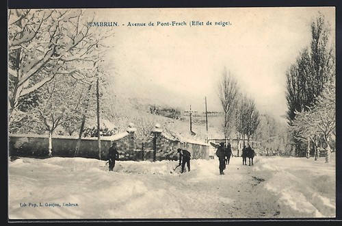 Cpa embrun avenue - embrun,, de