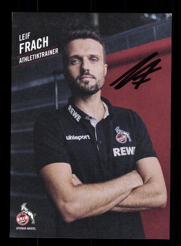 Biglietto autografo leif - leif, frach