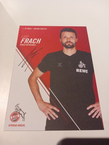 Signed postcard leif - signed, frach