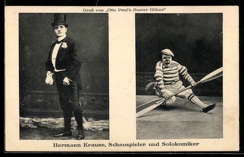 Hermann krause portrait in - hermann,