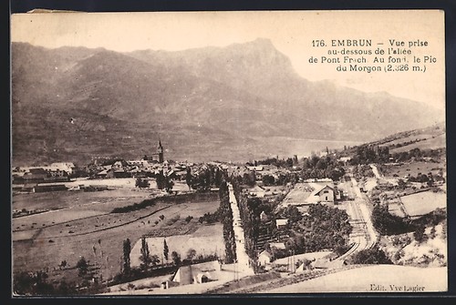 Cpa embrun vue - cpa,